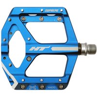 Tweeks Cycles HT Components ANS-10 Supreme Pedals - Blue | Clearance section. 365 day returns, 0% finance & FREE delivery over £50
