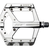 Tweeks Cycles HT Components ANS-10 Supreme Pedals - Silver | Clearance section. 365 day returns, 0% finance & FREE delivery over £50
