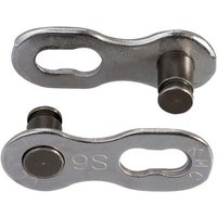 Tweeks Cycles KMC 9R MissingLink 9 Speed Reusable Chain Links - Silver | Clearance section. 365 day returns, 0% finance & FREE delivery over £50