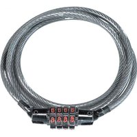 Tweeks Cycles Kryptonite Combination Coil Cable CC4 5mm x 120 cm - Grey | Clearance section. 365 day returns, 0% finance & FREE delivery over £50
