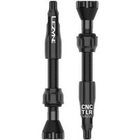 Tweeks Cycles LEZYNE Lezyne CNC Tubeless Valves - Black, 44mm | Clearance section. 365 day returns, 0% finance & FREE delivery over £50