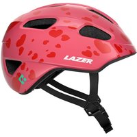 Tweeks Cycles Lazer NutZ 2.0 KinetiCore Youth Helmet - Little Hearts | Clearance section. 365 day returns, 0% finance & FREE delivery over £50