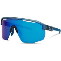 Tweeks Cycles Madison Cipher Sunglasses 3 Lens Pack - Blue Frame / Blue Mirror / Amber / Clear Lens | Clearance section. 365 day returns, 0% finance & FREE delivery over £50