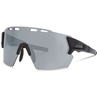 Tweeks Cycles Madison Stealth II Sunglasses - Matt Black Frame / Silver Mirror Lens | Clearance section. 365 day returns, 0% finance & FREE delivery over £50