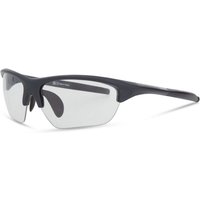 Tweeks Cycles Madison Mission II Sunglasses - Matt Dark Grey Frame / Clear Lens | Clearance section. 365 day returns, 0% finance & FREE delivery over £50