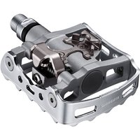 Shimano M324 SPD Pedals - Silver