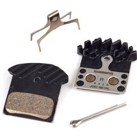 Tweeks Cycles Shimano J04C Ice Tech Metal Disc Brake Pads - With Cooling Fins | Clearance section. 365 day returns, 0% finance & FREE delivery over £50