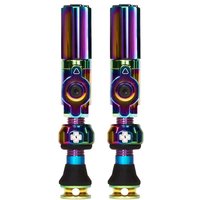 Tweeks Cycles Muc-Off Big Bore Tubeless Valves - Hybrid, Small, Iridescent | Clearance section. 365 day returns, 0% finance & FREE delivery over £50