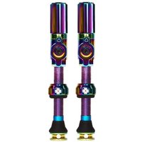 Tweeks Cycles Muc-Off Big Bore Tubeless Valves - Hybrid, Large Iridescent | Clearance section. 365 day returns, 0% finance & FREE delivery over £50