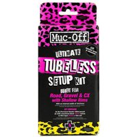 Muc-Off Ultimate Tubeless Setup Kit - Road/Gravel/CX 44mm Valves