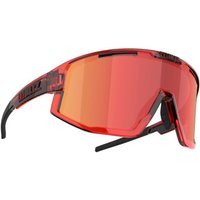 Bliz Fusion Sunglasses - Red Frame / Brown with Red Multi Lens