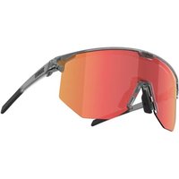 Tweeks Cycles Bliz Hero Sunglasses - Transparent Dark Frame / Brown with Red Multi Lens | Clearance section. 365 day returns, 0% finance & FREE delivery over £50