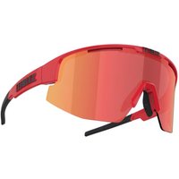 Tweeks Cycles Bliz Matrix Sunglasses - Matt Red Frame / Brown with Red Multi Lens | Clearance section. 365 day returns, 0% finance & FREE delivery over £50