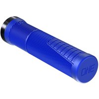 Tweeks Cycles OneUp Components Thin Lock-On Grips - Blue | Clearance section. 365 day returns, 0% finance & FREE delivery over £50