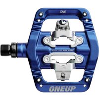 Tweeks Cycles OneUp Components Clip Pedals - Dark Blue | Clearance section. 365 day returns, 0% finance & FREE delivery over £50