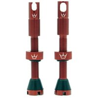 Tweeks Cycles Peaty's x Chris King Tubeless MK2 Valves - 42mmRed | Clearance section. 365 day returns, 0% finance & FREE delivery over £50