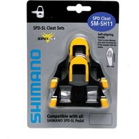 Tweeks Cycles Shimano SH11 SPD-SL Cleats 6 Degree Float | Clearance section. 365 day returns, 0% finance & FREE delivery over £50