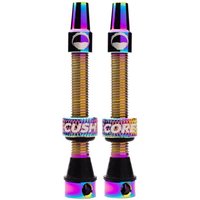 Tweeks Cycles CushCore Tubeless Valves - Oil Slick, 44mm | Clearance section. 365 day returns, 0% finance & FREE delivery over £50