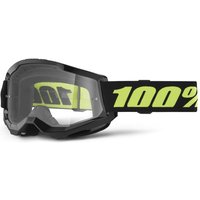 Tweeks Cycles 100% Strata 2 Goggles - Solar Eclipse / Clear Lens | Clearance section. 365 day returns, 0% finance & FREE delivery over £50