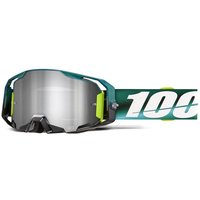Tweeks Cycles 100% Armatic Goggles - Polarity / Mirror Silver Lens | Clearance section. 365 day returns, 0% finance & FREE delivery over £50
