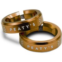 Tweeks Cycles Peaty's Monarch Grip Lock Ring - Bourbon | Clearance section. 365 day returns, 0% finance & FREE delivery over £50