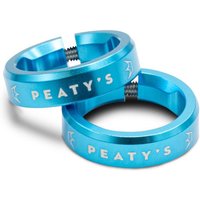 Tweeks Cycles Peaty's Monarch Grip Lock Ring - Turquoise | Clearance section. 365 day returns, 0% finance & FREE delivery over £50
