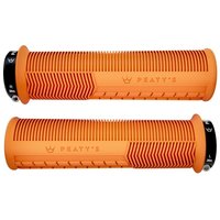 Tweeks Cycles Peaty's Monarch Mushroom Grip - Thick, Mango | Clearance section. 365 day returns, 0% finance & FREE delivery over £50