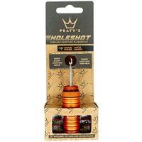 Tweeks Cycles Peaty's Holeshot Tubeless Puncture Plugger Kit - Mango | Clearance section. 365 day returns, 0% finance & FREE delivery over £50