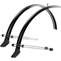 Tweeks Cycles SKS Commuter Mudguards - 700C x 35mm Black - With Mud Flap | Clearance section. 365 day returns, 0% finance & FREE delivery over £50