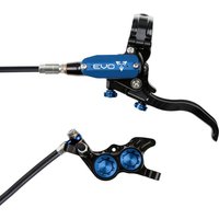Tweeks Cycles Hope Tech 4 EVO GR4 Hydraulic Disc Brake - Black / BlueRear Left HandStandard | Clearance section. 365 day returns, 0% finance & FREE delivery over £50