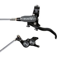 Tweeks Cycles Hope Tech 4 EVO GR4 Hydraulic Disc Brake - Black / SmokeRear Left HandBraided | Clearance section. 365 day returns, 0% finance & FREE delivery over £50