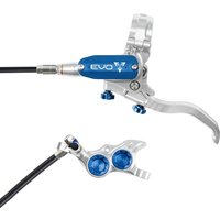 Tweeks Cycles Hope Tech 4 EVO TR4 Hydraulic Disc Brake - Silver / BlueRear Left HandStandard | Clearance section. 365 day returns, 0% finance & FREE delivery over £50
