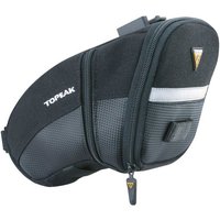 Tweeks Cycles TOPEAK Topeak Aero Wedge Saddle Bag - Large, QuickClick