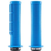 Tweeks Cycles DMR Gridlock Lock-On Grips - Blue | Clearance section. 365 day returns, 0% finance & FREE delivery over £50