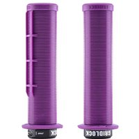 Tweeks Cycles DMR Gridlock Lock-On Grips - Purple | Clearance section. 365 day returns, 0% finance & FREE delivery over £50