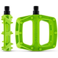 Tweeks Cycles DMR V6 Pedals - Green | Clearance section. 365 day returns, 0% finance & FREE delivery over £50