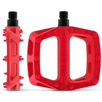 Tweeks Cycles DMR V6 Pedals - Red | Clearance section. 365 day returns, 0% finance & FREE delivery over £50