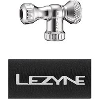 Tweeks Cycles LEZYNE Lezyne Control Drive CO2 Inflator - Silver | Clearance section. 365 day returns, 0% finance & FREE delivery over £50
