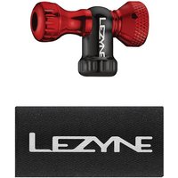 Tweeks Cycles LEZYNE Lezyne Control Drive CO2 Inflator - Red | Clearance section. 365 day returns, 0% finance & FREE delivery over £50