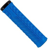 Tweeks Cycles Lizard Skins Single-Clamp Lock-On Charger Evo Grips - Blue | Clearance section. 365 day returns, 0% finance & FREE delivery over £50