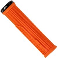 Tweeks Cycles Lizard Skins Single-Clamp Lock-On Machine Grips - Blaze Orange | Clearance section. 365 day returns, 0% finance & FREE delivery over £50