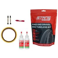 Tweeks Cycles Stans NoTubes Road & Gravel Bike Tubeless Kit - 21mm | Clearance section. 365 day returns, 0% finance & FREE delivery over £50