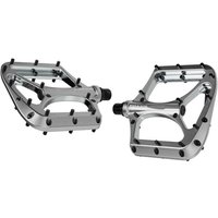Tweeks Cycles Praxis Works Brodium Pedals - Silver | Clearance section. 365 day returns, 0% finance & FREE delivery over £50