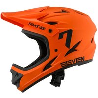 Tweeks Cycles 7iDP M1 Full Face Helmet - Matt Orange, L | Clearance section. 365 day returns, 0% finance & FREE delivery over £50