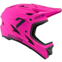 Tweeks Cycles 7iDP M1 Full Face Youth Helmet - Fluro Pink, Youth M | Clearance section. 365 day returns, 0% finance & FREE delivery over £50