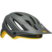 Tweeks Cycles Bell 4Forty MIPS Helmet - Matte / Gloss Gray / Yellow, Large | Clearance section. 365 day returns, 0% finance & FREE delivery over £50