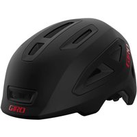 Tweeks Cycles Giro Scamp II Helmet - Matte Black / Red | Clearance section. 365 day returns, 0% finance & FREE delivery over £50