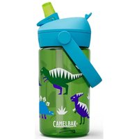 Tweeks Cycles Camelbak Thrive Flip Straw Kids 414ml Bottle with Tritan Renew - Hip Dinos | Clearance section. 365 day returns, 0% finance & FREE delivery over £50