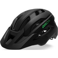 Tweeks Cycles Giro Fixture MIPS II Youth Helmet - Black / Green | Clearance section. 365 day returns, 0% finance & FREE delivery over £50