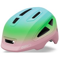 Tweeks Cycles Giro Scamp II Helmet - Pink / Green, S (49-53cm) | Clearance section. 365 day returns, 0% finance & FREE delivery over £50